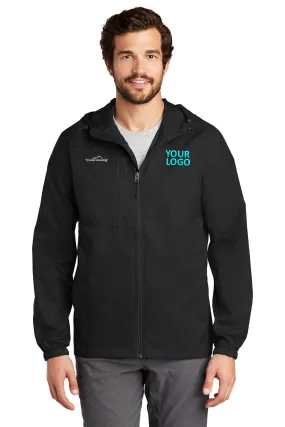 Eddie Bauer Custom Packable Wind Jackets, Black