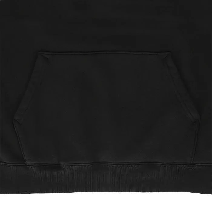HIDDEN  |Unisex Street Style Plain Cotton Oversized Logo Hoodies