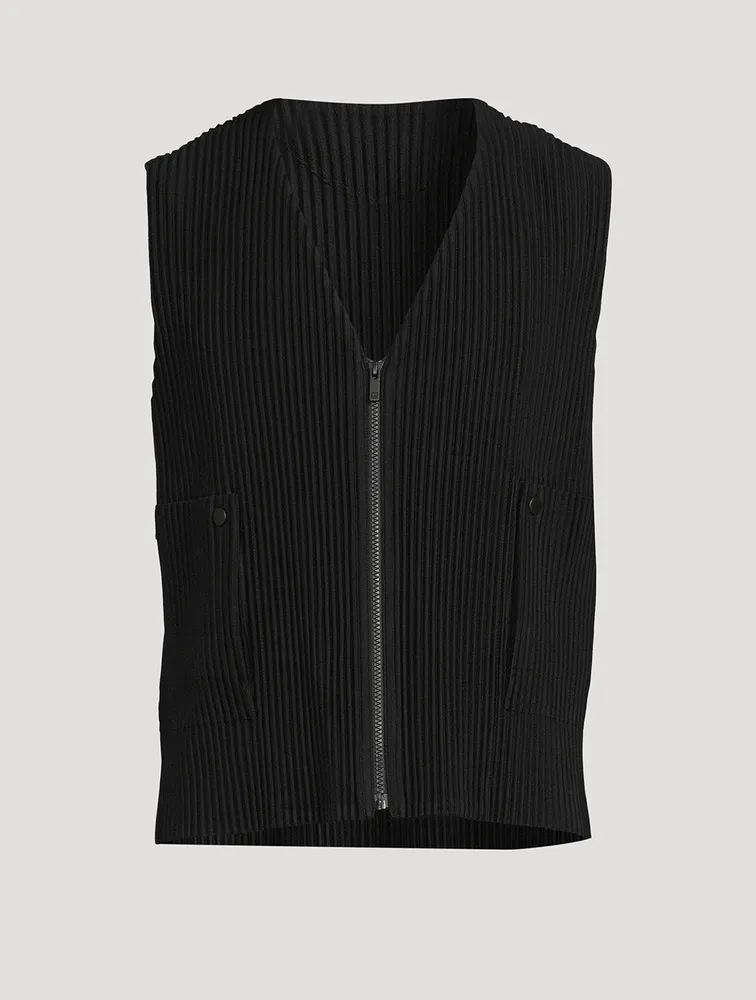HOMME PLISSÉ ISSEY MIYAKE Flip Zip Vest