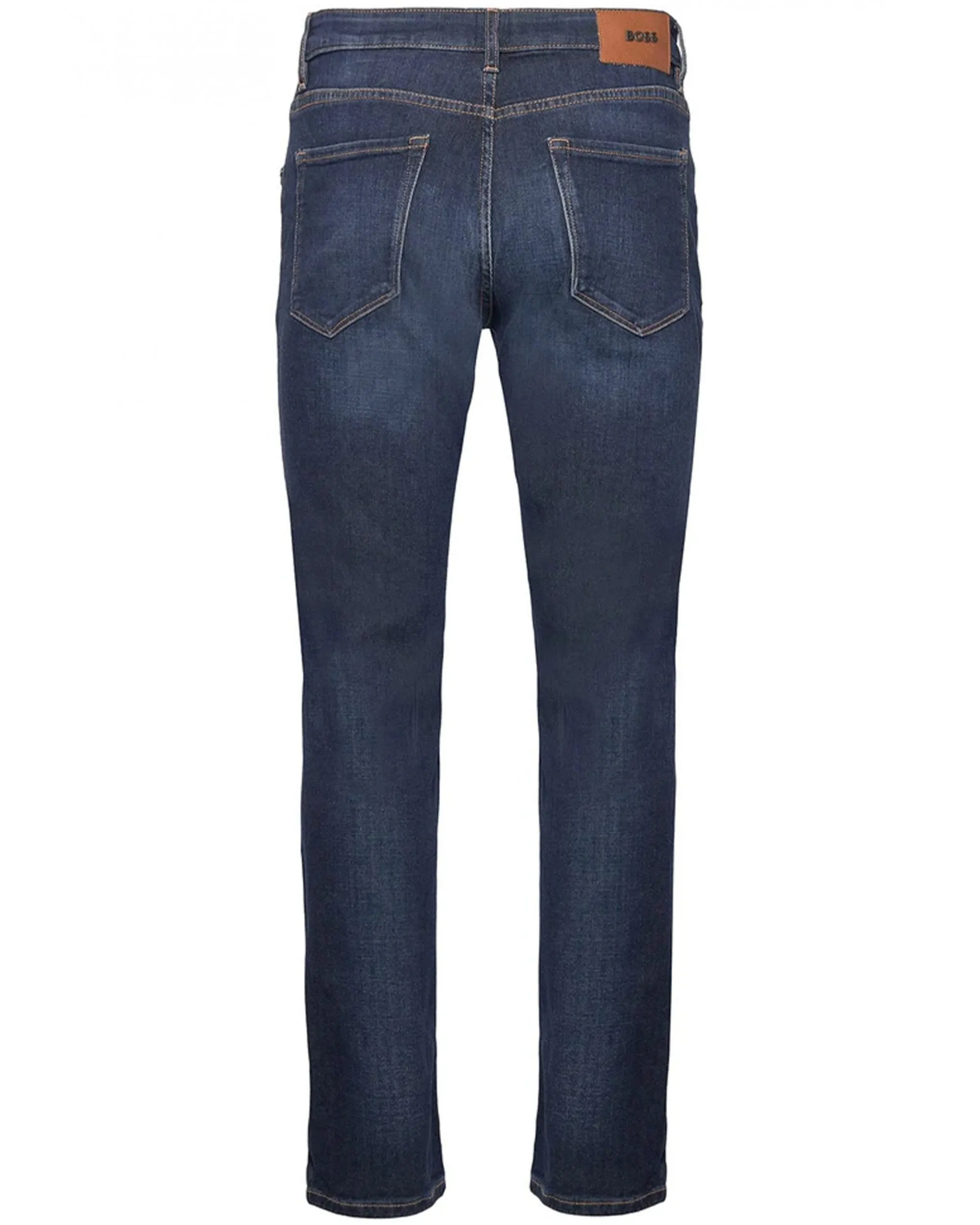 Mens Maine 3 Regular Fit Jeans Mid Whisker Blue