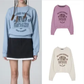 RAIVE  |Street Style Long Sleeves Logo Hoodies & Sweatshirts