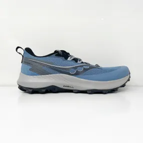 Saucony Womens Peregrine 14 S10916-101 Blue Running Shoes Sneakers Size 9.5