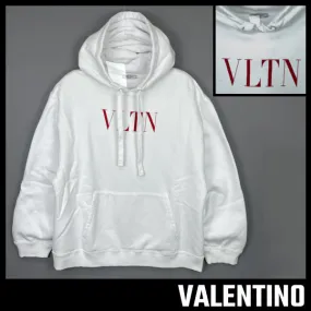 VALENTINO  |Street Style Logo Luxury Hoodies